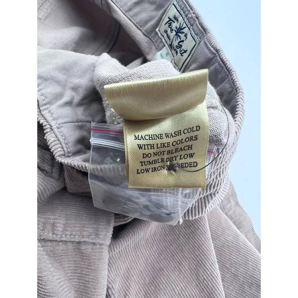 True Grit Men's Corduroy Shorts Size‎ 40 X 7.5 EUC Khaki Inseam 7.5